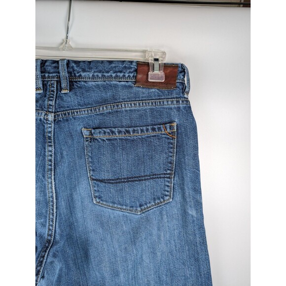 Tommy Bahama Standard Bootcut Jeans Mens 36x32 Blue Need Repair See Photo - Picture 12 of 16
